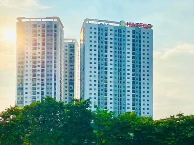 Chính chủ gửi bán căn hộ hateco hoàng mai 3 pn, 2vs. nhà thiết kế đẹp. diện tích: 80m2  giá nhỉnh 0