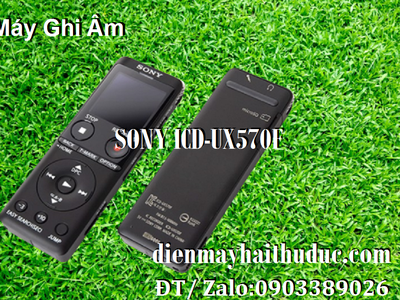 Máy ghi âm Sony ICD-UX570f hỗ trợ loa ghi phát to rõ 0