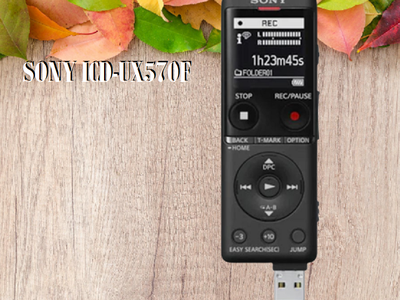 Máy ghi âm Sony ICD-UX570f hỗ trợ loa ghi phát to rõ 4