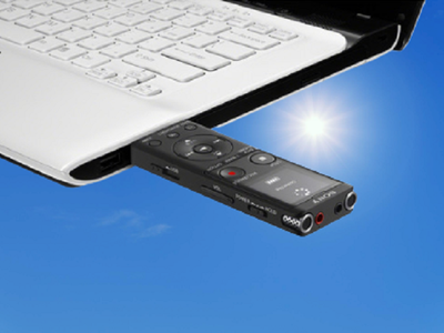 Máy ghi âm Sony ICD-UX570f hỗ trợ loa ghi phát to rõ 3