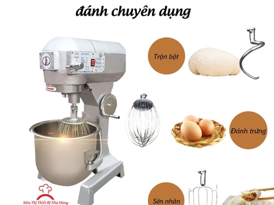 B10  Máy trộn bột, đánh kem, đánh trứng 10L 4