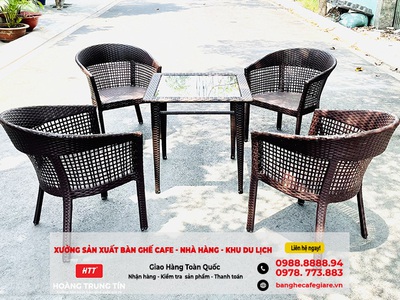 Bàn ghế sắt gỗ, bàn ghế nhựa giá xưởng tại Vĩnh Long 1