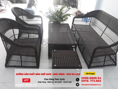 Bàn ghế sắt gỗ, bàn ghế nhựa giá xưởng tại Vĩnh Long 2