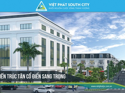 Bán căn đông nam đối diện công viên trung tâm thương mại dự án Việt Phát South City 0