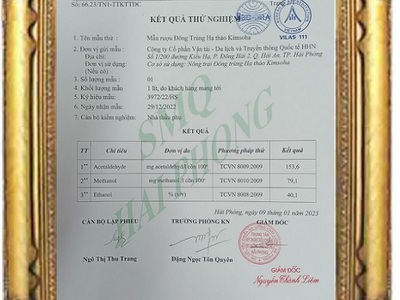 Bom rượu đông trùng hạ thảo 3 lít - Giảm đau xương khớp 2