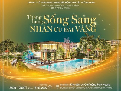 Bán đất cát tường phú thành park house chơn thành bình phước 0