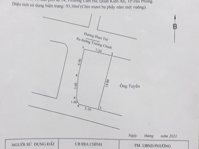 Siêu phẩm 3 mặt thoáng mặt đường Phan Trứ - Lãm Hà - Kiến An   Hải Phòng 0