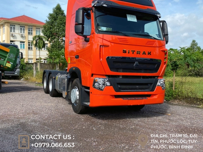 Đầu Kéo Howo 440HP Sitrak T7H Cầu Láp Gia Lai 0