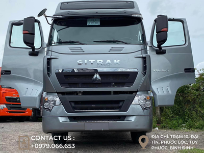 Đầu Kéo Howo 440HP Sitrak T7H Cầu Láp Gia Lai 1