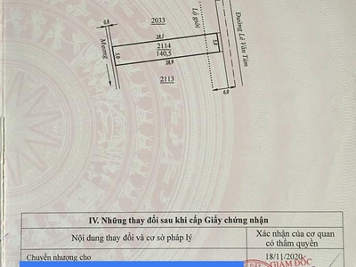 Bán lô đất mặt tiền đường lê văn tám, thị trấn thạnh mỹ, đơn dương, lâm đồng 1