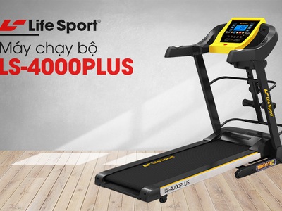 Dáng đẹp eo thon cùng máy chạy bộ Lifesport LS-4000Plus 0