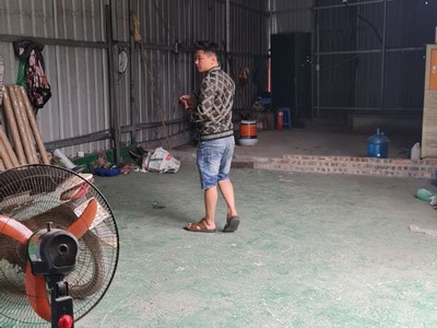 Cho thuê kho xưởng tại yên xá tân triều. 120m giá 80k/m container đỗ cửa 1