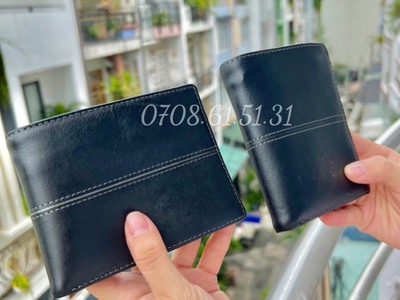 Ví nappa phối chỉ 4