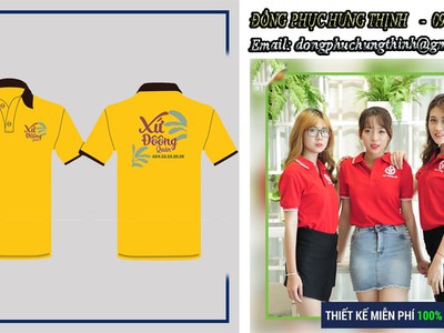 HƠN 50mẫu áo thun đồng phục văn phòng đẹp nhất năm 2023 11