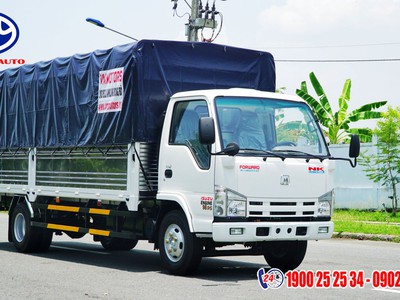 Isuzu Vĩnh Phát 1.9 tấn chuyên vào thành phố  Thùng siêu dài 6 mét 2 0