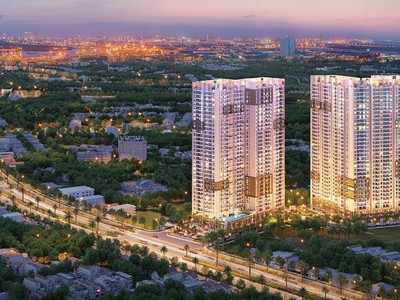 Căn hộ opal boulevard 2 phòng ngủ 75m2 giá 2,5 tỷ, hướng đông bắc, đã có sổ, tầng cao. 3