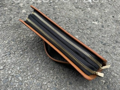 Cầm tay da bò 2 khoá Vinca 2