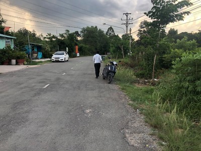 Phú An, Tx. Bến Cát mặt tiền đường nhựa 12m giá chỉ 4.9tr/m2. Ngân hàng hỗ trợ vay 60. 2