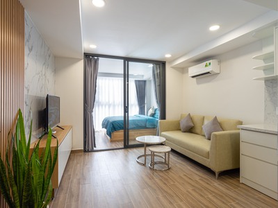 CHDV Cao Cấp 1PN Full Nội Thất - Trung Tâm Q2 0