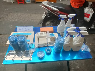 Cho thuê chổ bán chợ Tân Phước 1.500.000/tháng không cọc 1