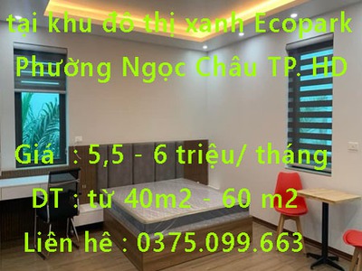 Phòng - nhà cho thuê, chỉ từ 4tr/ tháng. tại ecopark hải dương 0