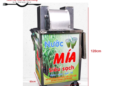 Máy ép mía nửa bàn rulo kim cương bắc việt 5