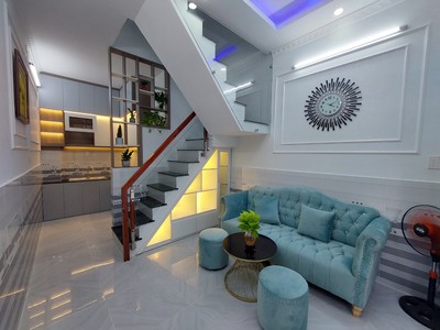 Chính chủ cần bán nhà hxh 7 chỗ đỗ cửa - 4 tầng - nội thất cao cấp - giá chỉ 2,08 tỷ 2