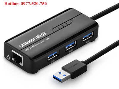 Bộ chia cổng USB 2.0, 3.0 thành 4 cổng, 7 cổng Ugreen 20277,20291,20265,20296, chia cổng type C 12
