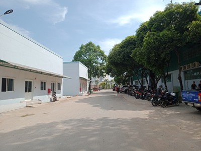 Kho Tam Bình với diện tích cho thuê gầm 2000m2 2