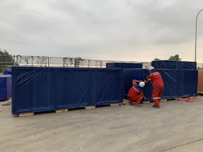 Dịch vụ đóng thùng gỗ, thùng nan, lashing hàng hóa 5
