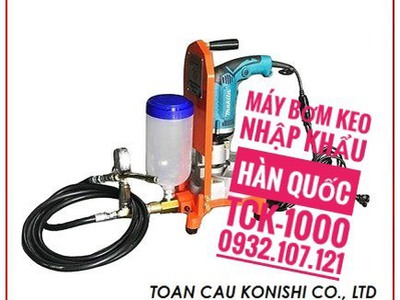 Máy bơm áp lực cao dùng trong xử lý nứt 2
