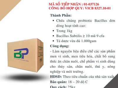 Cung cấp chế phẩm vi sinh đơn dòng, enzyme dùng cho thủy sản của Mỹ 2