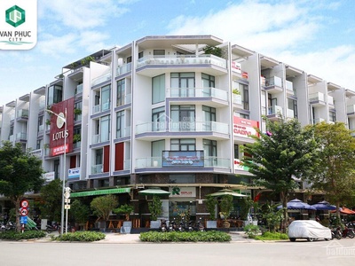 Cho thuê nhà mặt tiền shophouse nguyễn thị nhung, p.hbp, thủ đức,5x20m, lửng   4 lầu 0