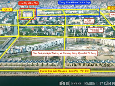 Dự án chung cư cao cấp luxcity cảm phả 2