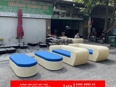 Dù che nắng cafe, giường tắm nắng giá xưởng tại Long An 9
