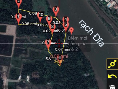 Bán đất: Mặt tiền sông Rạch Đĩa hơn 100m, Ấp 4 Xã Phước Kiển Huyện Nhà Bè 4