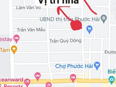 Cần bán gấp nhà đất bên hông chợ phước hải thị trấn phước hải, đất đỏ , br-vt 3