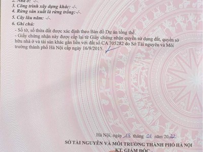 Cắt lỗ sâu đất xây biệt thự, nhà vườn 298m2 thôn đồng, nguyên khê, đông anh, hà nội 3
