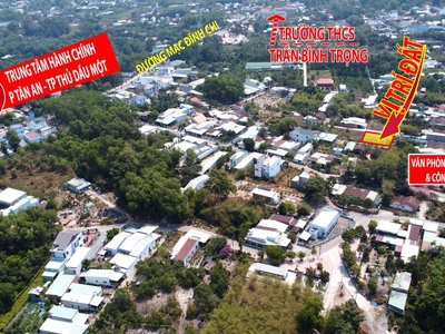 Chính chủ bán đất 2 mặt tiền DT744 Thanh An - Dầu Tiếng - Bình Dương, sổ hồng trao tay 0