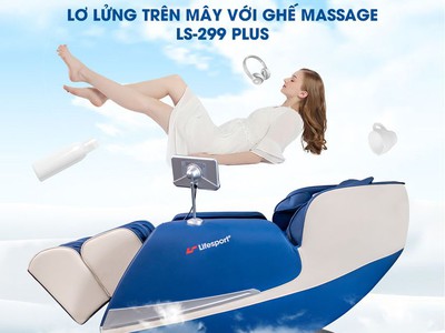 Trải nghiệm trạng thái như đang lơ lửng trên mây với ghế massage Lifesport LS-299 PLUS 0