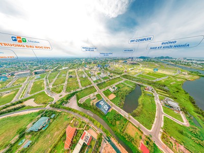 32tr/m2 sở hữu đất nền biệt thự ven sông Đà Nẵng, hướng Bắc, LH đi xem   thương lượng 1