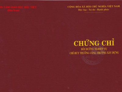 Trung tâm đại việt chuyên  dịch vụ tư vấn xin chứng chỉ hành nghề  xây dựng tòa nhà tập đoàn hà 1