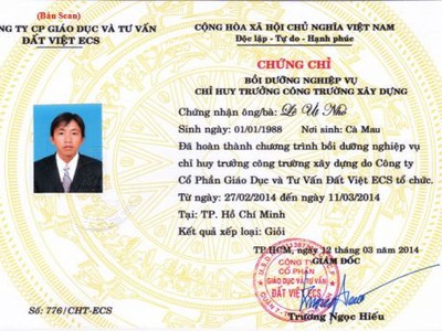Trung tâm đại việt chuyên  dịch vụ tư vấn xin chứng chỉ hành nghề  xây dựng tòa nhà tập đoàn hà 2