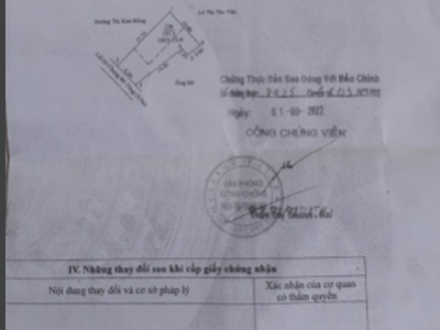 137m2 đất Hiệp An tặng thêm 2 căn kiot giá 1tỷ5 0