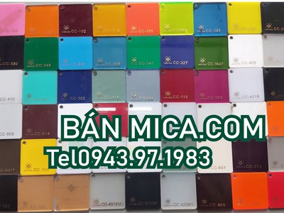 Màu mica gương được sử dụng nhiều 2