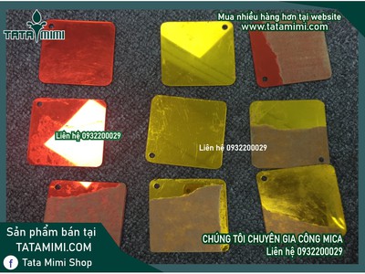 Màu mica gương được sử dụng nhiều 0