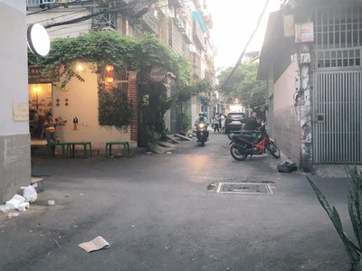 Cho thuê nhà 2mt 262/5a lê văn sỹ, hxh, 3 tầng, 85m2 2