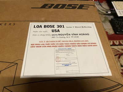 Bose 301 V hàng Mỹ xịn ĐÃ BÁN 5