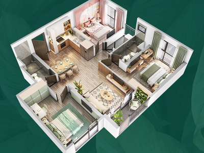 Khẳng định đẳng cấp với căn 3 ngủ 2wc dt tới 107m2. khu cao cấp an ninh tuyệt đối pavilion primium, 4