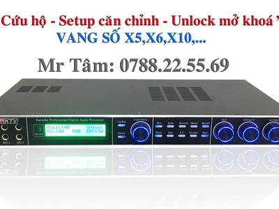 Cứu Hộ, Unlock mở khoá, Setup căn chỉnh Vang số tại nhà X5,X6,X12, AAP, JBL, DBacoustic,... 12